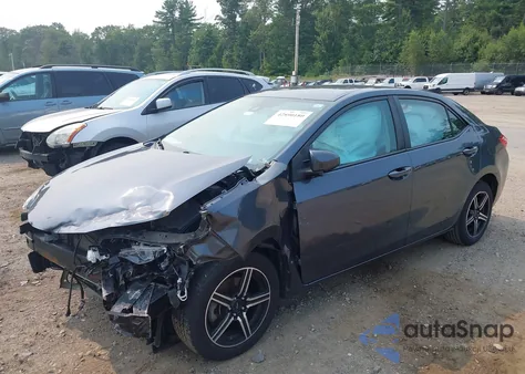 2019 Toyota Corolla Le из США, поврежденный, VIN 2T1BURHE2KC130422